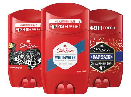 Vyriškas dezodorantas OLD SPICE*, 3 rūšių, 50 ml