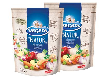 Prieskoninių daržovių mišinys VEGETA NATUR, 2 pak. x 150 g