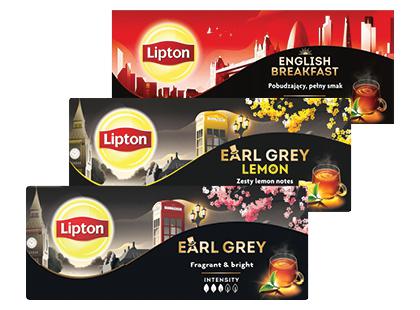 Prekė: Juodoji arbata LIPTON*, 3 rūšių, 1 dėž. (25 vnt.)