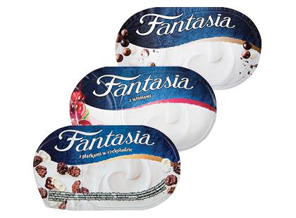 Valgomasis jogurtas FANTASIA*, 4 rūšių, 5,3–8,4 % rieb., 3 ind. × 102–118 g
