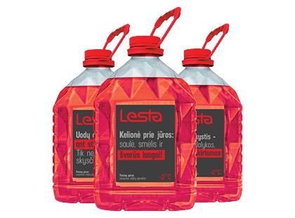 Vasarinis langų skystis LESTA*, 3 rūšių, – 2 ºC, 1 bak. (3,75 l)