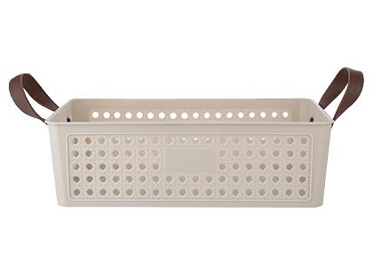 Plastikinis krepšys su rankenomis HOME EXPERT*, 33,2 × 22,4 × 10 cm, 1 vnt.