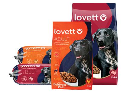 Šunų ėdalui LOVETT*