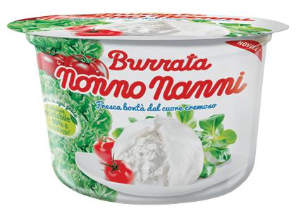 Buratos sūris NONNO NANNI*, 58 % rieb. s. m., 125 g