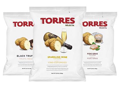 Bulvių traškučiai TORRES*, 3 rūšių, 125–150 g