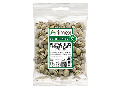 Kepintos ir sūdytos pistacijos ARIMEX PREMIUM, 300 g