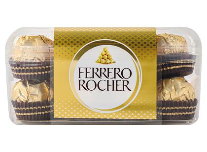 Šokoladiniai saldainiai dėžutėje FERRERO ROCHER*, 200 g