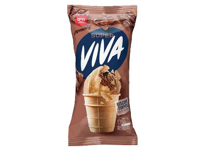Šokoladiniai valgomieji ledai puodelyje SUPER VIVA*, 93 g