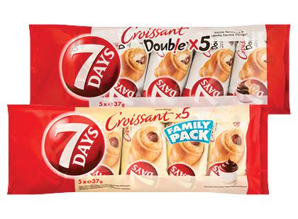 Raguoliai su įdaru 7DAYS*, 2 rūšių, 185 g, 1 pak. (5 vnt.)