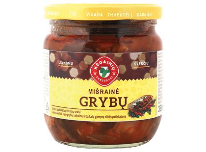 KĖDAINIŲ KONSERVŲ FABRIKO grybų mišrainė*, 380 g