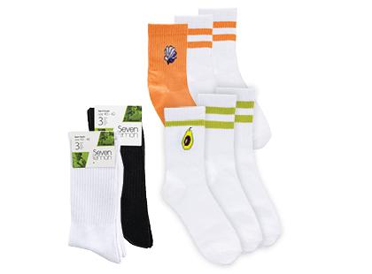 Sportinės kojinės SEVEN LEMON, 37–46 dydžiai, 1 pak. (3 poros)