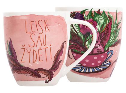 Puodelis LEISK SAU ŽYDĖTI. BEATOS VIRTUVĖ*, 495 ml, 1 vnt.