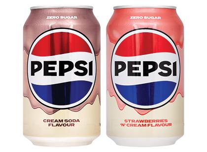 Gazuotas gaivusis gėrimas PEPSI ZERO SUGAR*, 2 rūšių, 330 ml