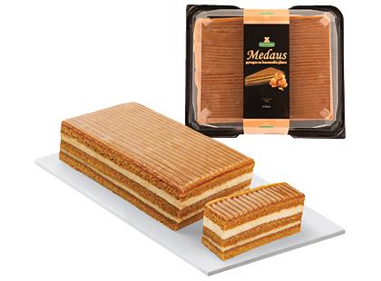 Medaus pyragas su karamelės įdaru (atitirpintas), fasuotas, 900 g