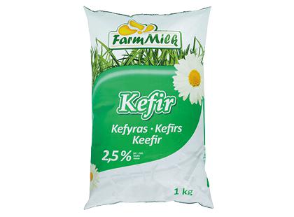 Kefyras FARM MILK, 2,5 %, 1 kg