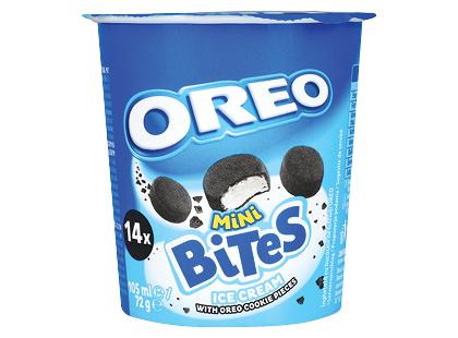 Valgomieji ledai OREO MINI BITES*, 72 g