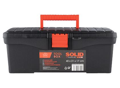 Įrankių dėžė SOLID*, 40 × 21 × 17 cm, 1 vnt.