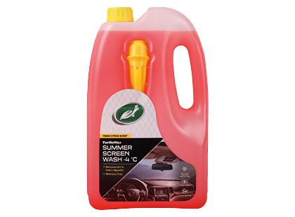 Prekė: Vasarinis automobilių stiklų ploviklis TURTLE WAX*, –4 °C, 1 bak. (4 l)