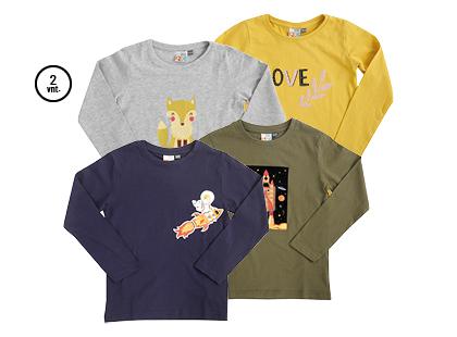 Prekė: Mergaitiški; berniukiški marškinėliai SEVEN LEMON, įvairių spalvų, 98–128 dydžiai, 1 rink.