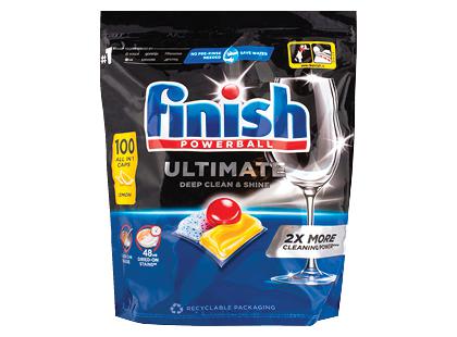 Indaplovių tabletės FINISH POWERBALL ULTIMATE ALL IN 1*, 1 pak. (100 vnt.)