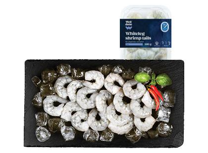 Atšildytos nevirtos baltakojų krevečių uodegėlės WELL DONE*, 300 g