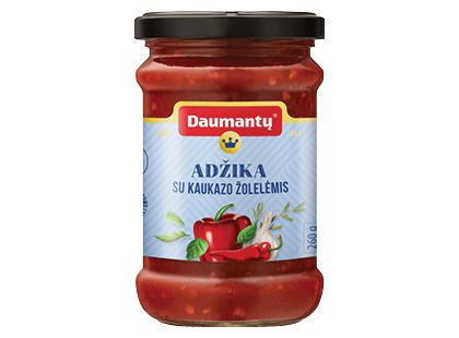 Adžika su kaukazietiškomis žolelėmis DAUMANTŲ*, 260 g