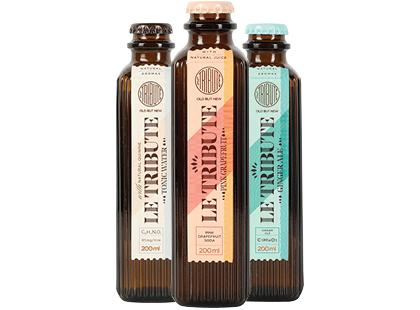 Gaivusis gėrimas LE TRIBUTE*, 3 rūšių, 200 ml
