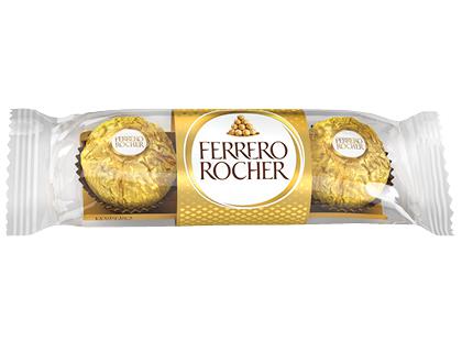 Šokoladiniai saldainiai FERRERO ROCHER*, 37,5 g