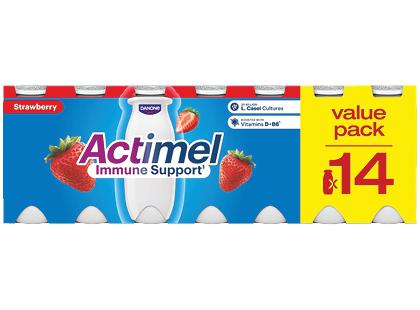 Jogurtinis gėrimas ACTIMEL*, 1,4 % rieb., 1 pak. (14 but. × 100 g)