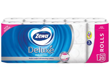 Tualetinis popierius ZEWA DELUXE, 3 sluoksnių, 1 pak. (20 rit.)