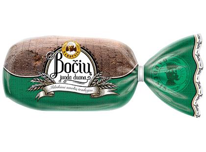 Juoda raikyta BOČIŲ duona*, 800 g