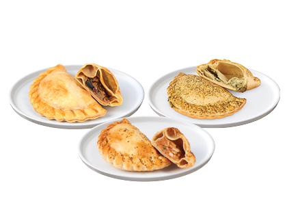 Empanada su įdaru*, 3 rūšių, 88 g, 1 vnt.
