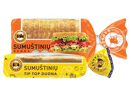 Raikyta GARDĖSIO SUMUŠTINIŲ duona*, 2 rūšių, 240–500 g