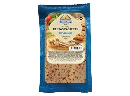 KLAIPĖDOS MĖSINĖS keptas kepeninis paštetas*, a. r., 180 g