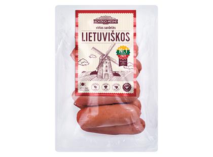 ROKIŠKIO MĖSINĖS virtos LIETUVIŠKOS sardelės*, a. r., 1 kg