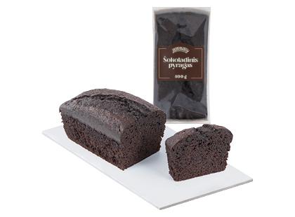 Šokoladinis pyragas*, fasuotas, 400 g