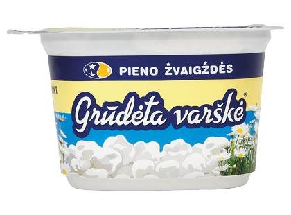 Grūdėtoji varškė PIENO ŽVAIGŽDĖS*, 7 % rieb., 200 g