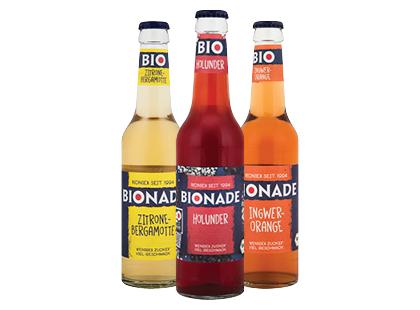 Gazuotas gaivusis gėrimas BIONADE*, 3 rūšių, 640 ml
