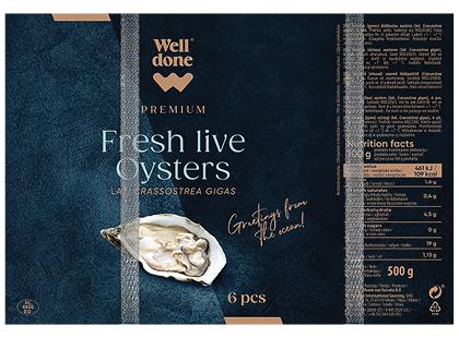 Austrės WELL DONE PREMIUM*, 1 pak. (6 vnt.)