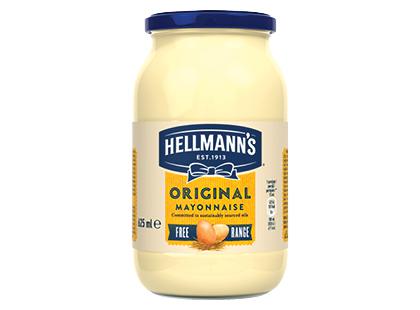 Majonezas HELLMANN’S ORIGINAL*, 73 % rieb., 625 ml