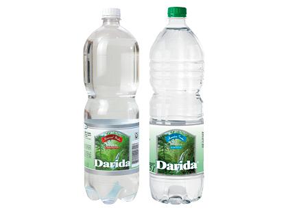 Prekė: Gazuotas; negazuotas mineralinis vanduo DARIDA, 2 rūšių, 1,5 l