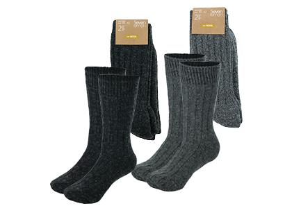 Vyriškos kojinės SEVEN LEMON*, 2 rūšių, 39–46 dydžiai, 1 pak. (2 poros)