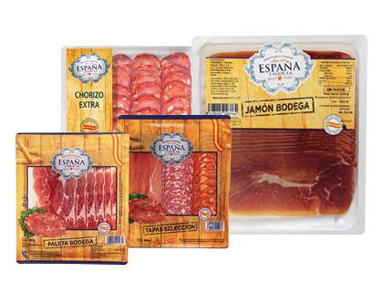 Prekė: Pjaustytiems mėsos gaminiams ESPANA