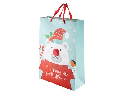 Kalėdinis dovanų maišelis, 30 x 42 x 12 cm