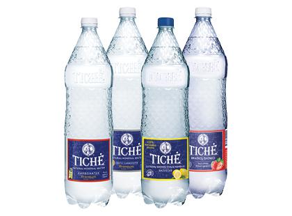 Mineralinis vanduo TICHĖ*, 4 rūšių, 2 but. × 1,5 l