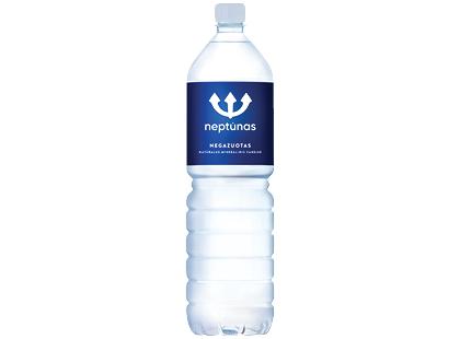 Natūralus negazuotas mineralinis vanduo NEPTŪNAS, 1,5 l