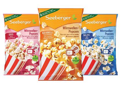 Spraginamieji kukurūzai SEEBERGER*, 3 rūšių, 90 g