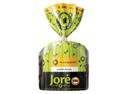 GARDĖSIO juoda raikyta duona JORĖ su saulėgrąžomis*, 280 g