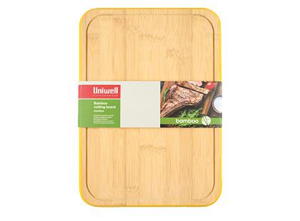 Bambukinė pjaustymo lentelė UNIWELL*, 35 × 25 cm, 1 vnt.
