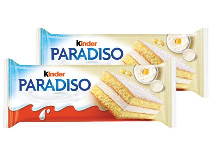 Pyragėlis KINDER PARADISO*, 2 pak. × 29 g